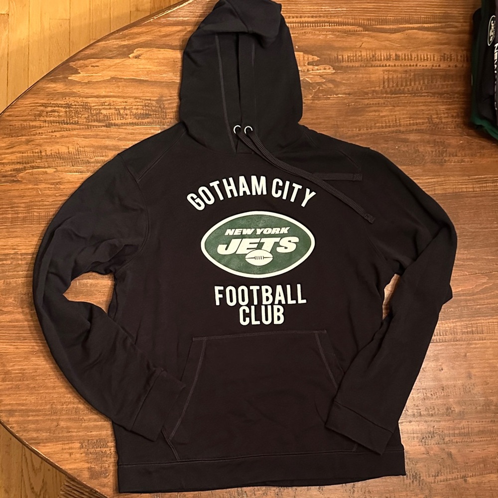 JETS Gotham City Football Club Black Hoodie